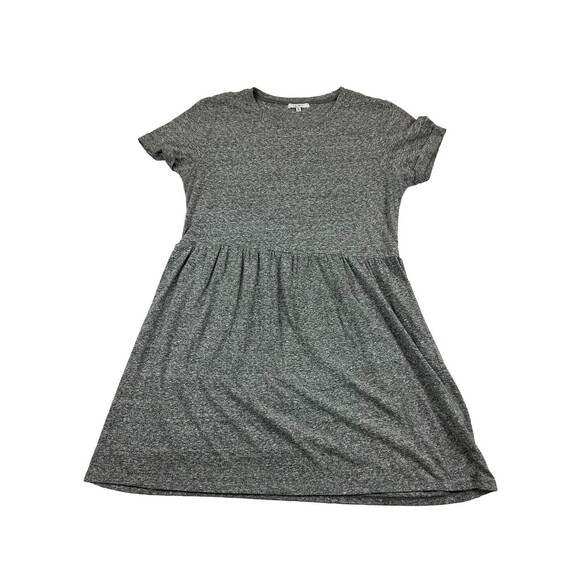 Z Supply Dresses & Skirts - Z Supply Shirt Dress Womens Medium Gray Short Sleeve